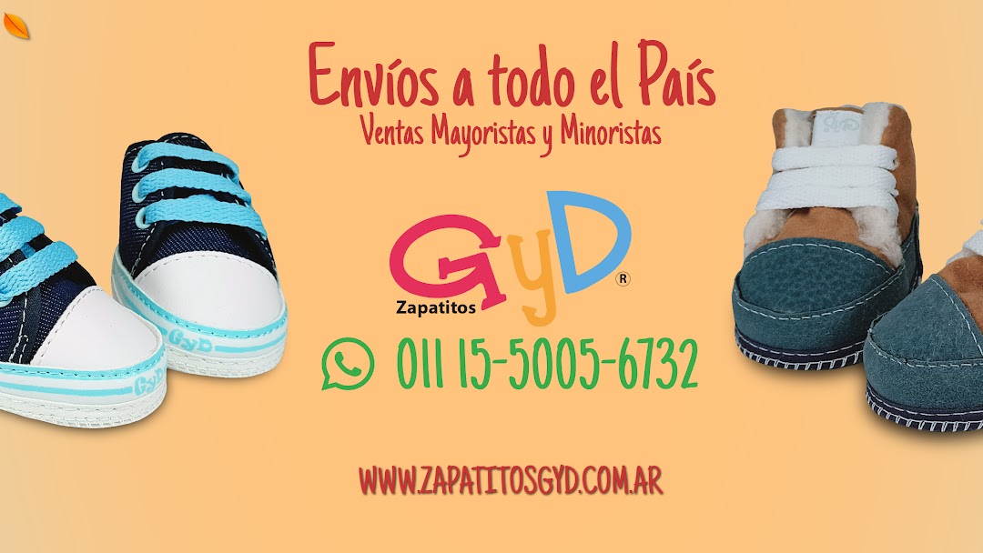 Zapatitos de no caminante GyD Fábrica De Zapatos