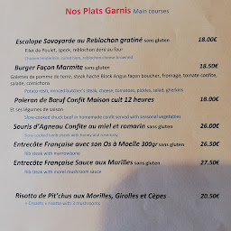 Photo n°45 de La Marmite à Bourg-Saint-Maurice (Bar)