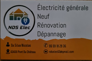 Photo n°1 de NDS Elec à Pont-du-Château (Électricien)