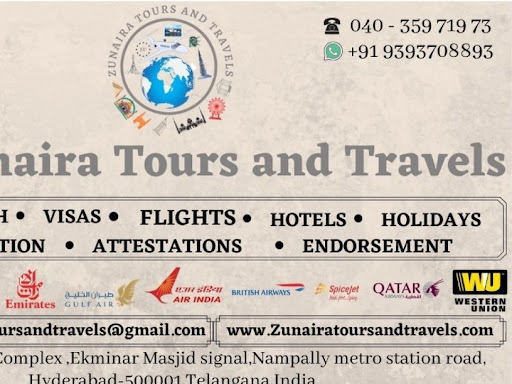 Greetings from Zunaira Tours and Travels, we have special discounts on international Air tickets… post image