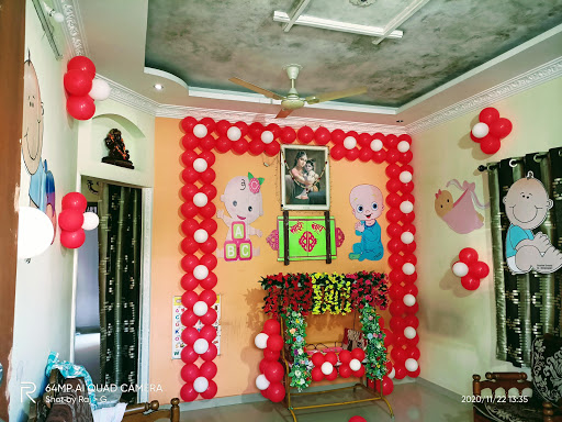 Namkaran \ Naming Ceremony \ Baby Shower Flowers Decoration \ Balloons Decoration Events Organizer post image