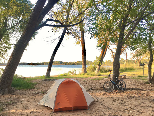 Cove Road Campground at Fort Cobb State Park