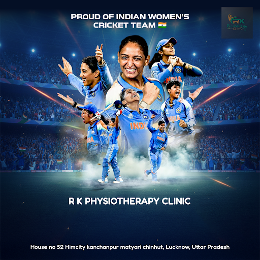 Cheering for our Indian Women's Cricket Team? We're proud too! At R K Physiotherapy Clinic in Luc… post image