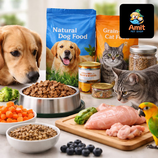 Confused about which food is really good for your pet? At Amit Pet Shop & fish aquarium & pet gro… post image