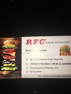 RFC Restaurant, Author: Roshan Perera