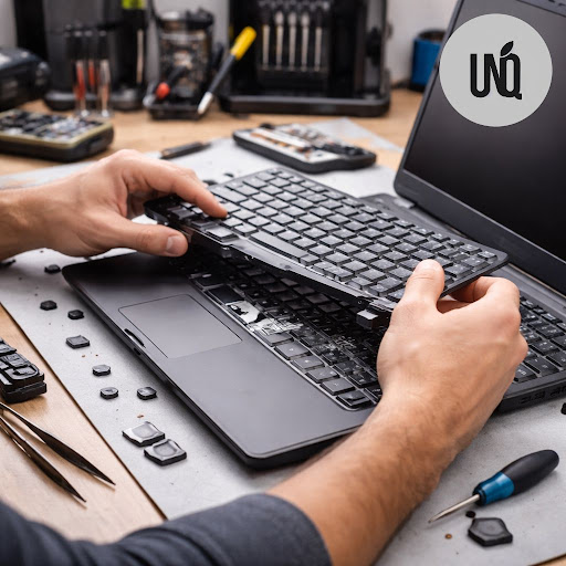 Is your laptop keyboard acting up, missing keys, or typing the wrong letters? At Laptop Repair Se…