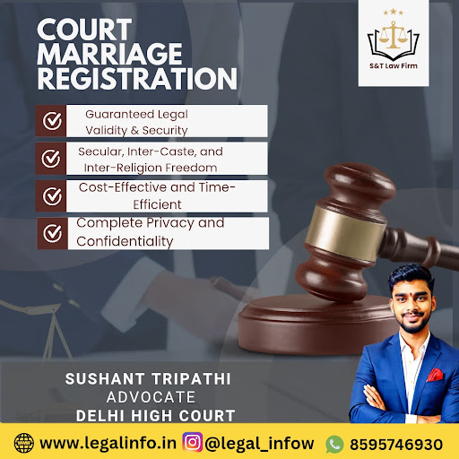 Adv. Sushant Tripathi: Your Trusted Court Marriage Lawyer in Dwarka!
