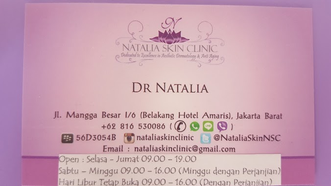 Natalia Skin Clinic, Author: Wina Indrawati