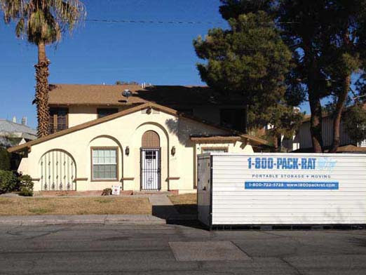 Home purchased by a home buyers company in Las Vegas