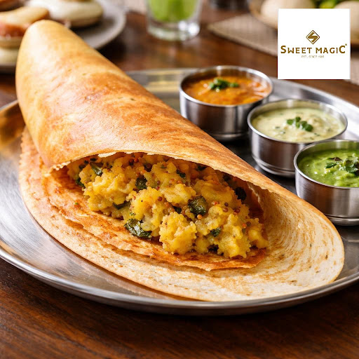 Craving a perfectly crisp, golden masala dosa that feels just like home? At Sweet Magic in Nanakr… post image