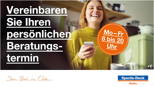Filiale - Sparda-Bank Berlin eG (Persönliche Beratungstermine 8-20 Uhr) - Thumbnail