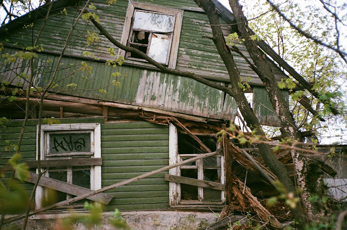 Condemned house Atlanta