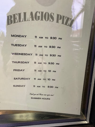 Bellagios Pizza