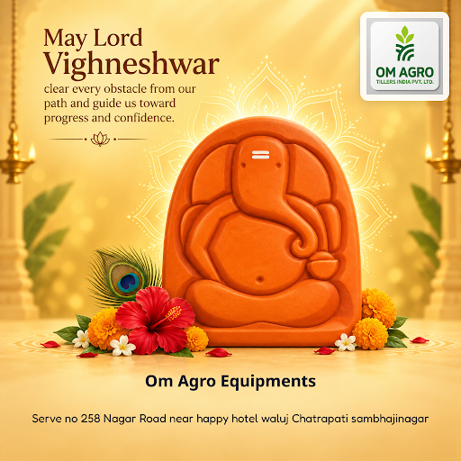 Om Agro Equipments, your trusted agricultural engineer for Ganpati 2026, offers reliable power we… post image
