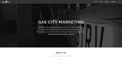 brandhat.ca - Visual