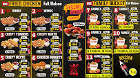 Menu Ali BaBa Angoulême Page 1