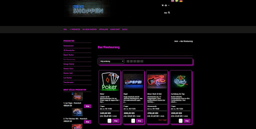 Neon Shoppen Sweden
