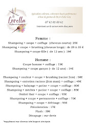 Photo n°1 de Les ciseaux de Lorella à Baurech (Salon de coiffure)