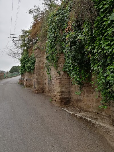 Wall of the stones of St. Pantheleon Monastery