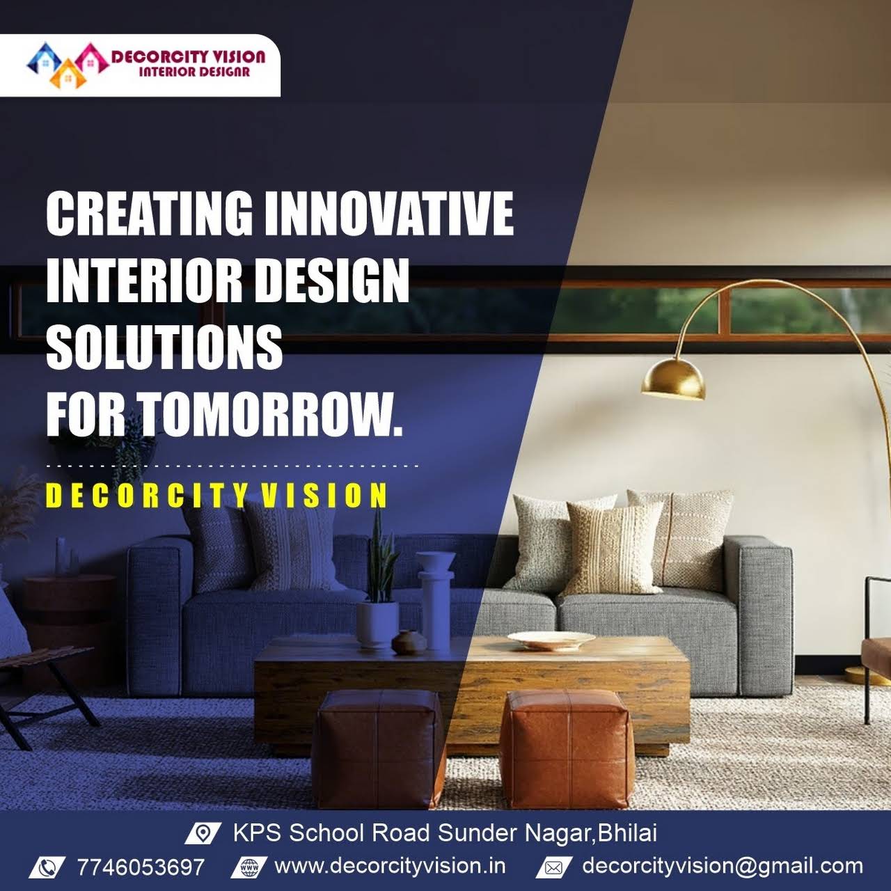 INTERIOR DESIGNERDECORCITY VISION BHILAI Interior Designer in Bhilai