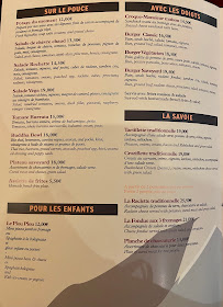Menu Brasserie - Pizzeria Le Vega Page 16