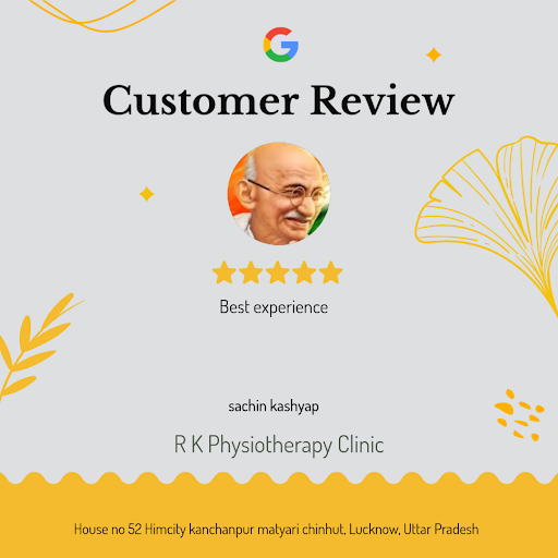 Sachin's incredible experience at R K Physiotherapy Clinic Lucknow! He raves about our state-of-t… post image