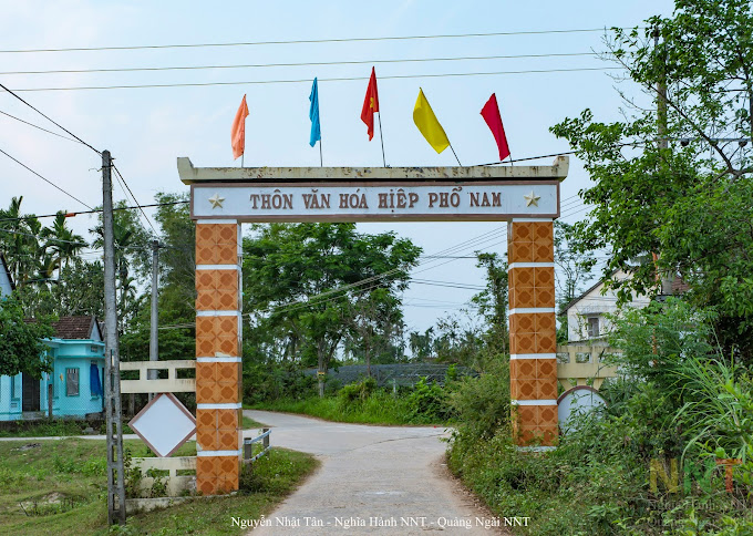 Cổng Chào Thôn Hiệp Phổ Nam, Hành Trung, Nghĩa Hành, Quảng Ngãi