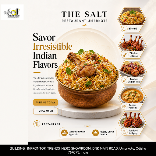 Experience authentic flavors at THE SALT RESTAURANT UMERKOTE, renowned for its Biriyani, Chicken… post image