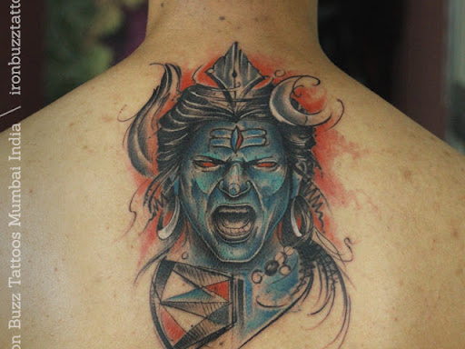 shiva tattoo on back post image