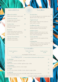 Menu Restaurant Les Barrés Page 9