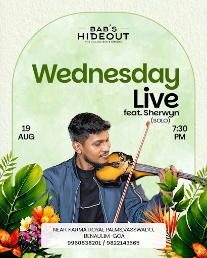 Wednesday Live Music at Bab’s Hideout ft. Sherwyn (Solo) post image