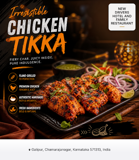 Discover delicious Chicken Tikka at New Drivers Hotel and Family Restaurant, one of the top resta… post image
