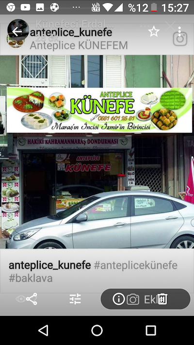 Anteplice Künefe