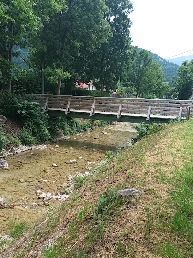 Kleine Holz Brücke-Am Lahnenwiesgraben