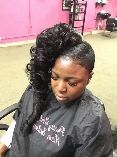 Pretty Girlz Hair Salon Logo