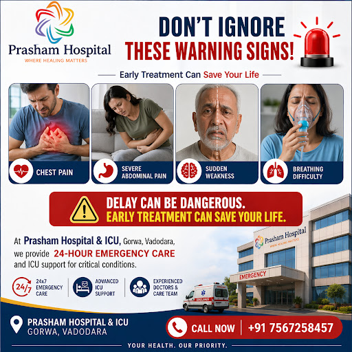 Chest pain, severe abdominal pain, sudden weakness, or breathing difficulty can be life-threateni…