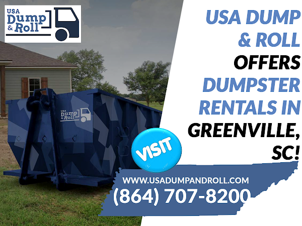 USA Dump & Roll LLC dumpster rental Greenville SC