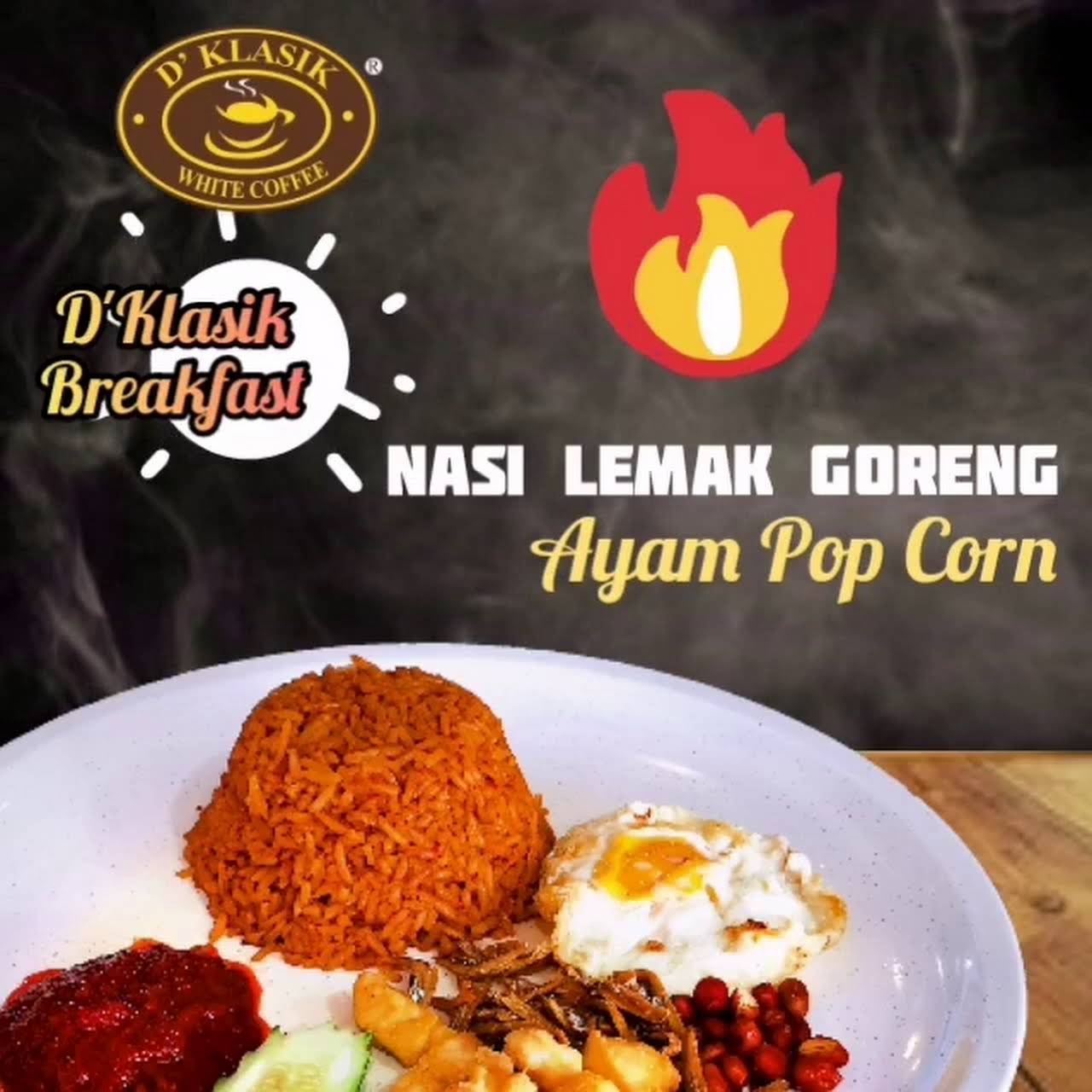 D Klasik White Coffee Kedai Makan Best Kota Bharu Western Food Sarapan Pagi Coffee Shop Cafe In Taman Kenangan