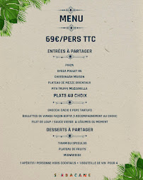 Menu Sarbacane marseille Page 2