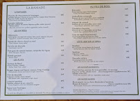 Menu La Ramade Page 1