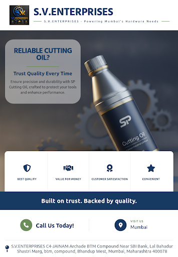 SP Cutting oil post image