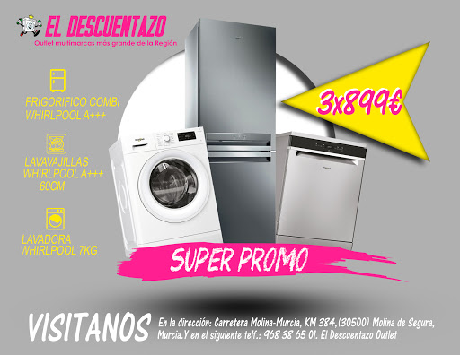 El DESCUENTAZO OUTLET Electrodomésticos Baratos Molina