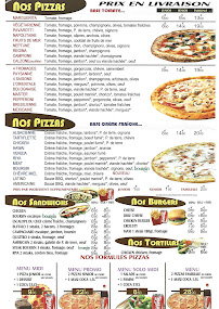Menu PIZZA TORY/ Riya Pizza Page 1