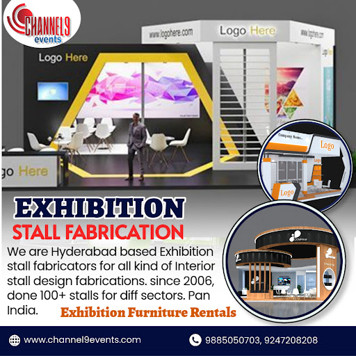 Exhibition stall design & Stall fabricators in Hyderabad. Customised stall designers for any expo… post image
