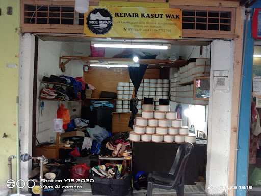 Repair kasut wak