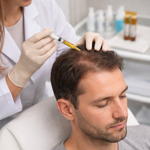 Struggling with hair thinning or widening hair partition? At Skin Serenity Clinic Advanced Laser… post image