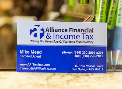 Alliance Financial & Income Tax