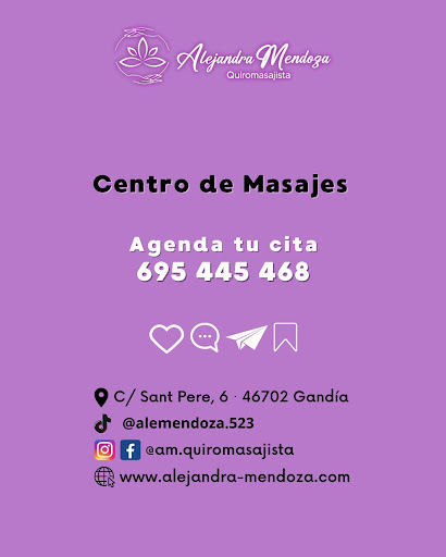 Quiromasajista Alejandra Mendoza Centro de masajes Gallery - Spain