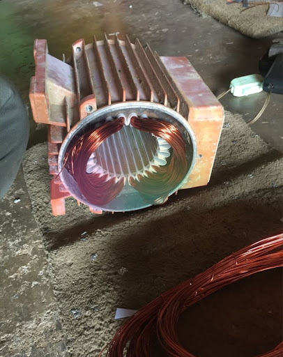 ⚙️ Lucky Electricals offers expert 3 phase motor breakdown repair North Delhi, urgent motor rewin…