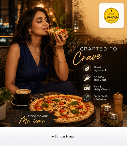 Enjoy delicious pizza at Aksh Cafe, complemented by our flavorful maggie and tasty manchurian. Ex… post image